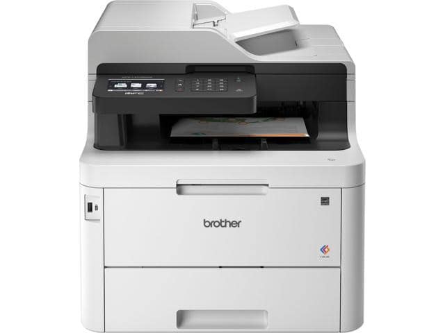 Brother – MFC-L3770CDW Wireless Color All-In-One Laser Printer – White