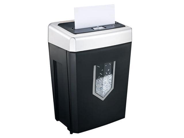 Bonsaii 14-Sheet Cross-Cut Heavy Duty Paper Shredder, 30-Minute Continuous Running Time, Credit Card/Staples Shredders for Office, Quiet Shredding Machine with Jam Proof System (C169-B)