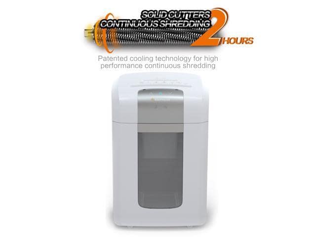 Bonsaii EverShred Pro 4S23 8-Sheet Micro-Cut Paper/CD/Credit Card Shredder, 120 Mintues Continuous Running, 10 Minutes Cooling Down, P-5 Security, Overload and Thermal Protection, 6 Gallons Wastebaske - ảnh 2