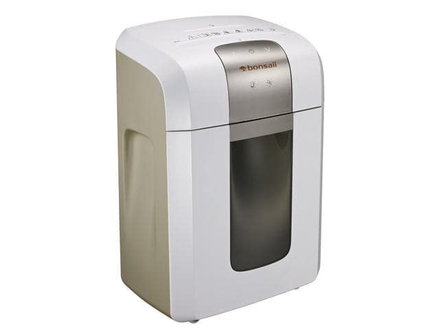 Bonsaii EverShred Pro 4S30 10-Sheet Micro-Cut Paper/CD/Credit Card Shredder, 240 Mintues Continuous Running, 10 Minutes Cooling Down, P-5 Security, Overload and Thermal Protection, with 4 Casters