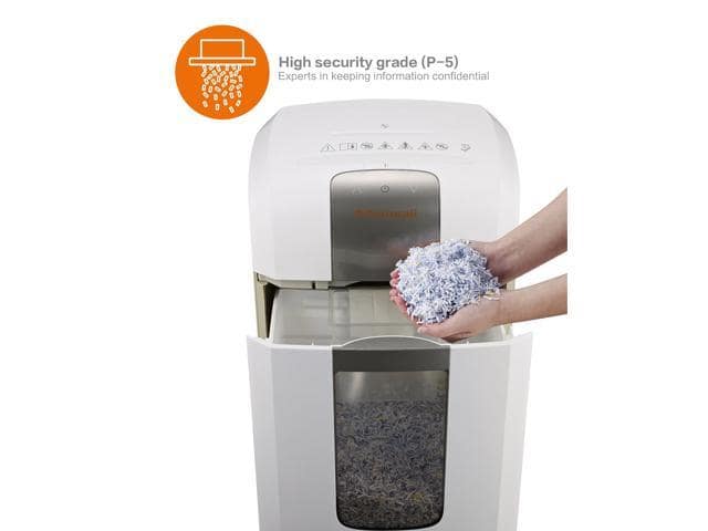 Bonsaii EverShred Pro 4S30 10-Sheet Micro-Cut Paper/CD/Credit Card Shredder, 240 Mintues Continuous Running, 10 Minutes Cooling Down, P-5 Security, Overload and Thermal Protection, with 4 Casters - ảnh 3