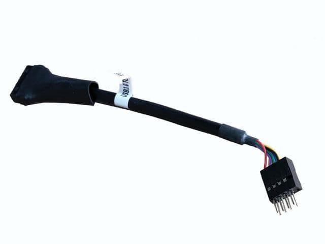 USB 3.0 20-Pin Header Female to USB 2.0 9-Pin Male Adapter Converter Cable - ảnh 2