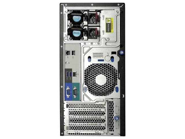 HP ProLiant ML310e Gen 8 V2 Tower Server E3-1220 V3 3.1GHz 4C 8GB B120i 800GB SSD Radeon 6350 - ảnh 3