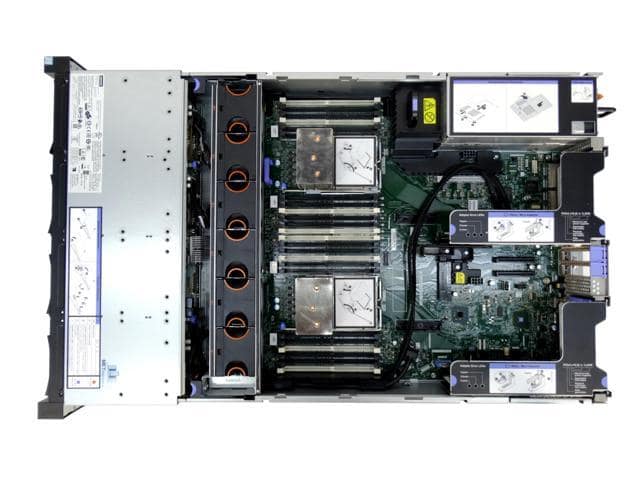 Lenovo System x3650 M5 12 Bay LFF 2U Rackmount Server 2x E5-2673 V4 2.3GHz 20C 256GB 4x 480GB SATA 6Gbps 2.5 Solid State Drive - ảnh 2