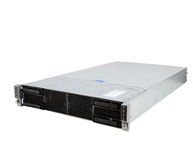 Intel H2204XXLRE 4 Node 4 Bay LFF 2U Server 2x Gold 6140M 2.3GHz 18C 512GB 2666MHz 1x Tray