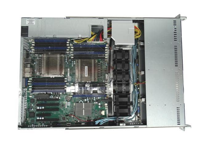 Supermicro 1U X9DRi-LN4F+ 2x E5-2630L 2.0GHz 6C 96GB 4x 2TB SATA Rails - ảnh 2