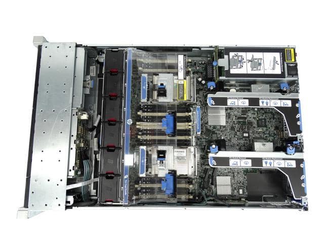HP ProLiant DL380p G8 8 Bay 2x Xeon E5-2637 3.0GHz 2C 32GB 4x 900GB 10K X540-T2 - ảnh 2