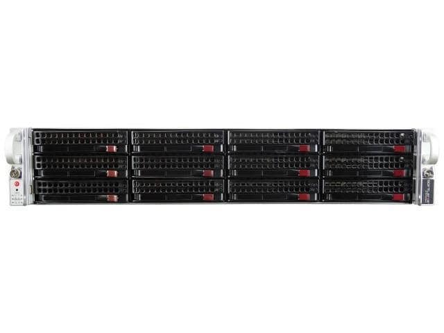 Supermicro 6028U-TRTP+ 12 Bay LFF 2U 2x E5-2603 V4 1.7GHz 6C 192GB 12x 480GB SSD