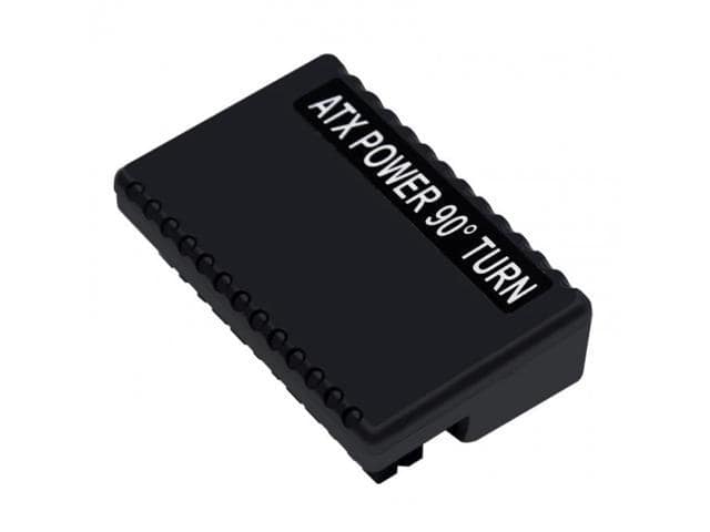 Xiwai Overmold ATX 24Pin Female to 24pin Male 90 Degree Power Adapter Mainboard Motherboard for Desktops PC Supply - ảnh 3