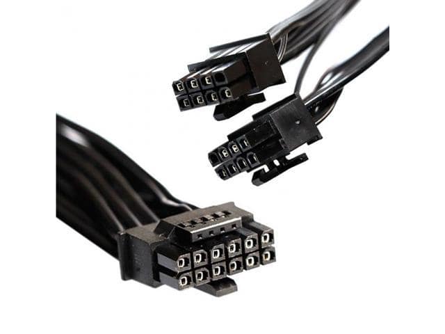 Cablecc 12VHPWR ATX3.0 PCI-E 5.0 Power Modular Cable to Dual ATX 8Pin for 3080 3090TI PSU 16Pin 12+4P Graphics Card - ảnh 2