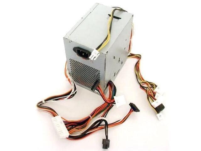 Genuine OEM Dell 305W ATX Power Supply + Harness w/SATA Splitter M8805 XK215 NH493 HK595 C248C CY827 JH994 M360M - ảnh 2