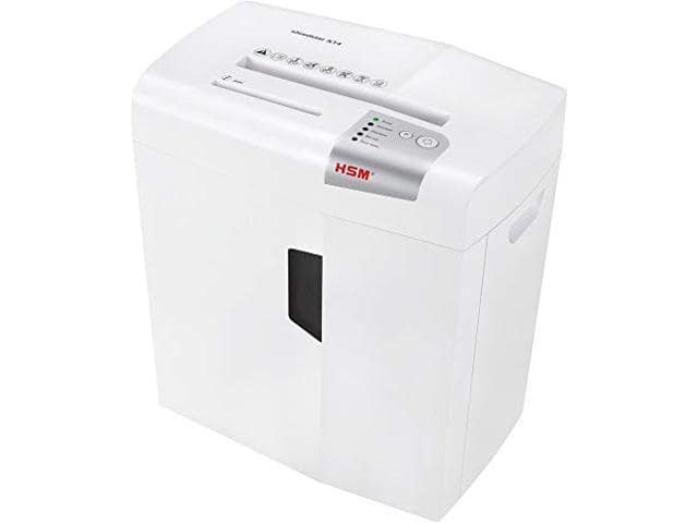 HSM 1057W Shredstar X14 Cross-Cut Paper Shredder, 14 Pages per Pass, 6.9 Gal Capacity – White - ảnh 3