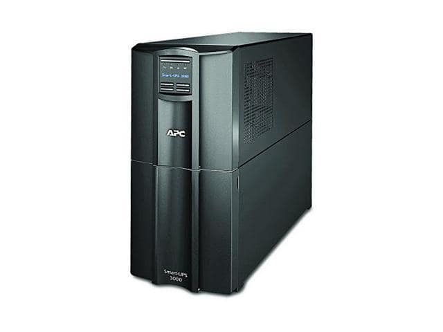APC 3000VA Smart UPS with SmartConnect, SMT3000C Sinewave UPS Battery Backup, AVR, 120V, Line Interactive Uninterruptible Power Supply black (SMT3000C)