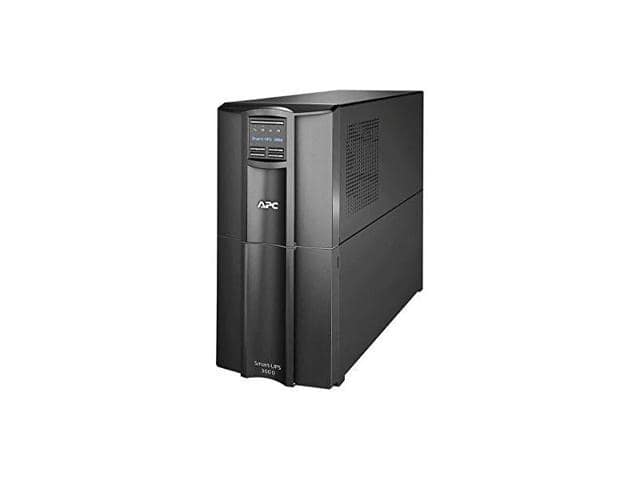 APC Smart-UPS 3000VA UPS Battery Backup with Pure Sine Wave Output (SMT3000) (SMT3000)
