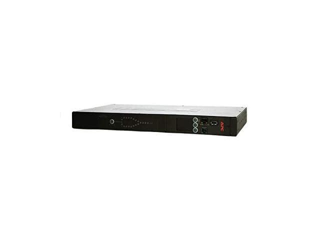 APC Rack ATS, 208V, 20A, C20 in, (8) C13 (1) C19 Out (AP4434) (AP4434)