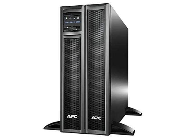 APC Network UPS, 1000VA Smart-UPS Sine Wave UPS with Extended Run Option, SMX1000C, Tower/2U Rackmount Convertible, Line-Interactive, 120V (SMX1000C) - ảnh 4