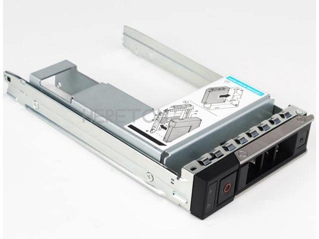 2.5″ 3.5″ SATA SAS HDD Adapter + 3.5inch Hard Drive Tray Caddy For Dell PowerEdge R250 R350 T350 Server Hybrid