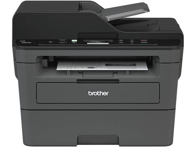 Brother DCP-L2550DW All-in-One Wireless Monochrome Laser Printer, Print Scan Copy – 2400 x 600 dpi, 36 ppm, 250-Sheet, 50-Sheet ADF, Automatic Duplex Printing, JAWFOAL Printer Cable - ảnh 2