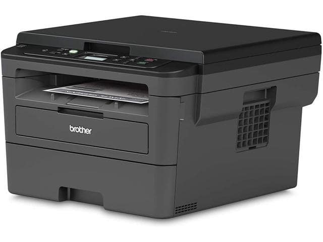 Brother HL-L2390DW Compact Monochrome Laser Printer, Convenient Flatbed Copy & Scan, Wireless Printing, Duplex Two-Sided Printing, Bundle with JAWFOAL Printer Cable - ảnh 2