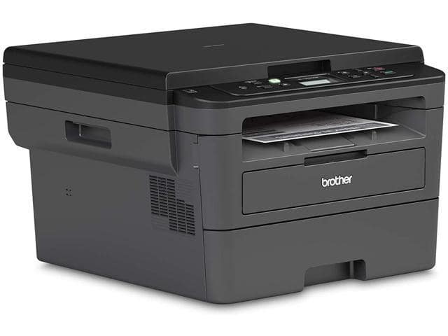 Brother HL-L2390DW Compact Monochrome Laser Printer, Convenient Flatbed Copy & Scan, Wireless Printing, Duplex Two-Sided Printing, Bundle with JAWFOAL Printer Cable - ảnh 3