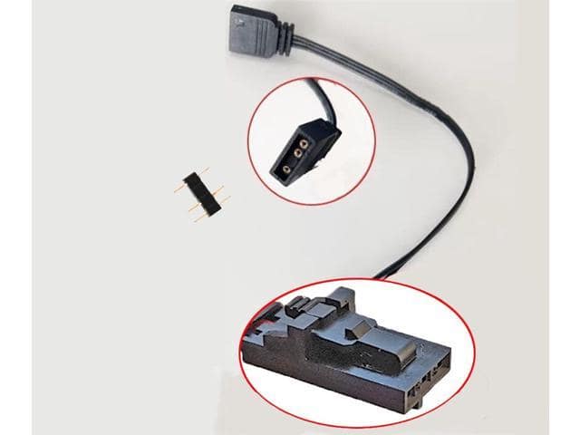 20cm Adapter cable Control any ARGB device with iCUE For Corsair Lighting Node Pro and For Commander Pro - ảnh 4