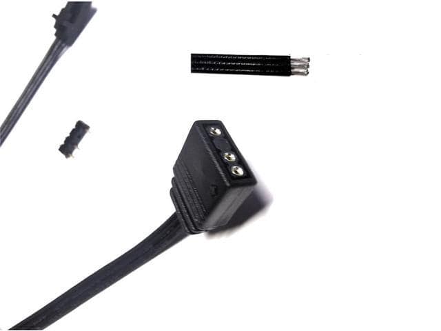 Adapter cable For Corsair RGB Fan (4-pin) to Asus Aura/MSI Mystic Light Addressable RGB - ảnh 4
