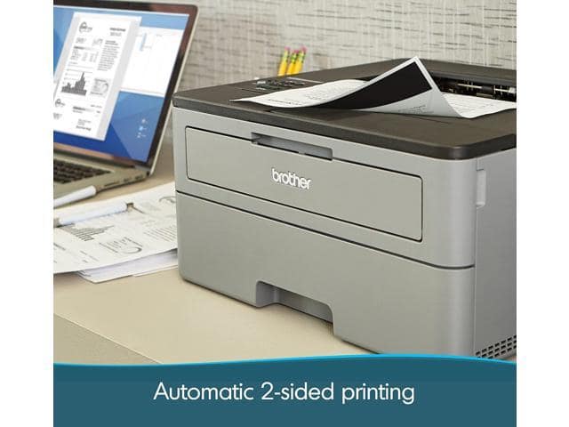 Brother Compact Monochrome Laser Printer, HL-L2350DW, Wireless Printing, Duplex Two-Sided Printing, Amazon Dash Replenishment Ready - ảnh 3
