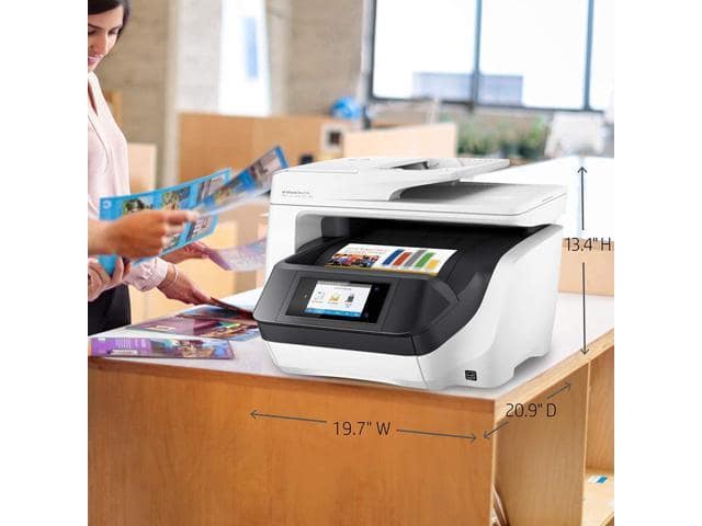 HP OfficeJet Pro 8720 All-in-One Wireless Printer, HP Instant Ink or Amazon Dash replenishment ready – White (M9L75A) - ảnh 4