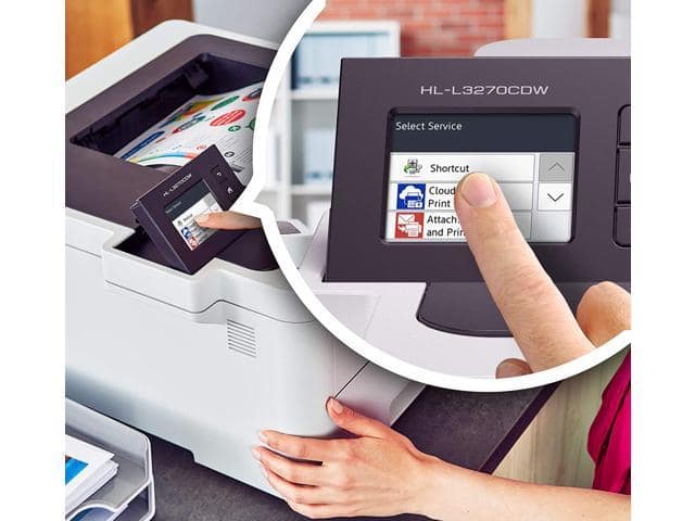 Brother HL-L3270CDW Compact Wireless Digital Color Printer with NFC, Mobile Device and Duplex Printing – Ideal for Home and Small Office Use - ảnh 4