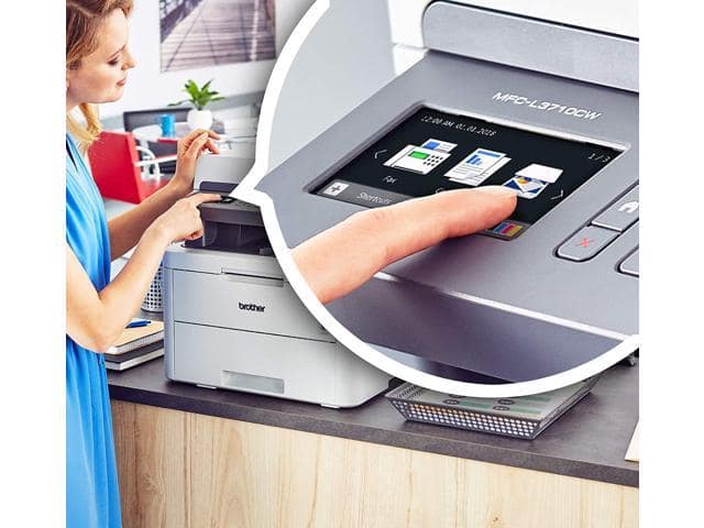 Brother MFC-L3710CW Compact Digital Color All-in-One Printer Providing Laser Printer Quality Results with Wireless - ảnh 3
