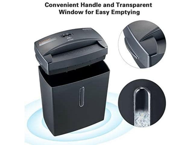 Bonsaii C560-D 6-Sheet Micro-Cut Shredder with Overload and Thermal Protection - ảnh 4