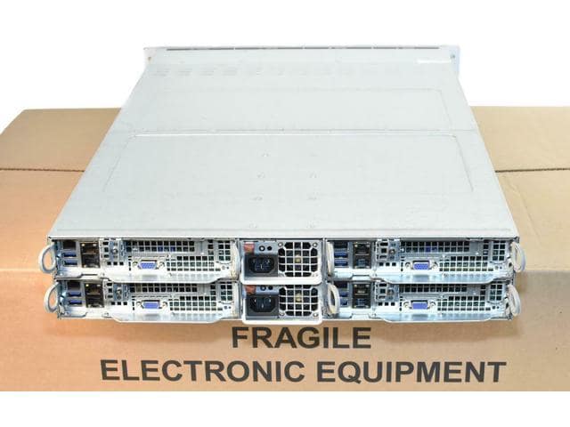 SuperMicro 2028TP-HC0R 2U SuperServer 4-Node X10DRT-P 8x LGA2011v3 E5-2600v3/v4 - ảnh 2