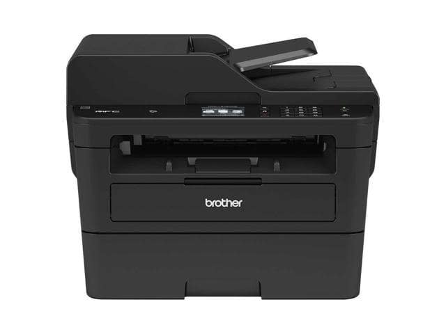 Brother MFC-L2750DWB All-in-One Wireless Monochrome Laser Printer for Office – 4-in-1 Print Copy Scan Fax – 2.7″ Touchscreen LCD, Auto Duplex Printing, 36 ppm, 50-Sheet ADF