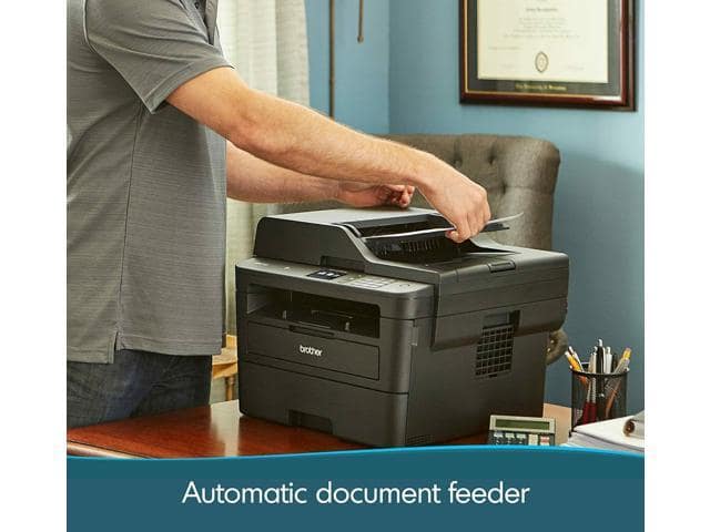 Brother MFC-L2750DWB All-in-One Wireless Monochrome Laser Printer for Office – 4-in-1 Print Copy Scan Fax – 2.7″ Touchscreen LCD, Auto Duplex Printing, 36 ppm, 50-Sheet ADF - ảnh 3