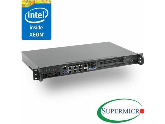 SuperMicro SYS-5019D-4C-FN8TP 1U Server Skylake D, X11SDV-4C-TP8F, 505-203B