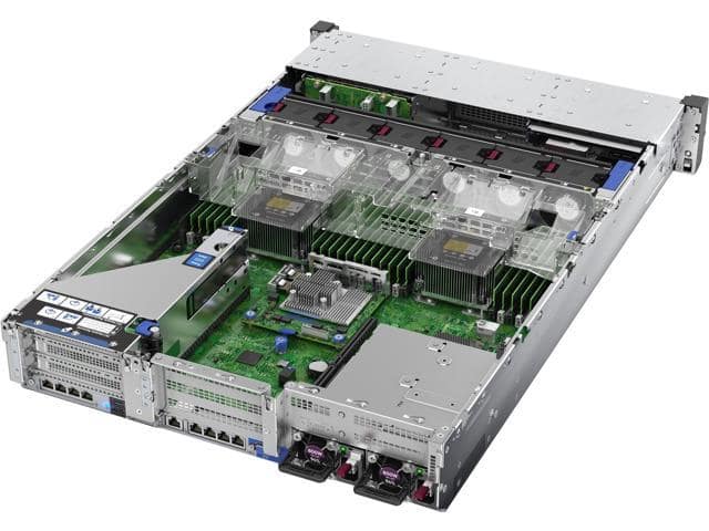 Hpe Proliant Dl380 G10 2U Rack Server – 1 X Xeon Silver 4208 – 32 Gb Ram Hdd Ssd – Serial Ata/600 12Gb/S Sas Controller - ảnh 2