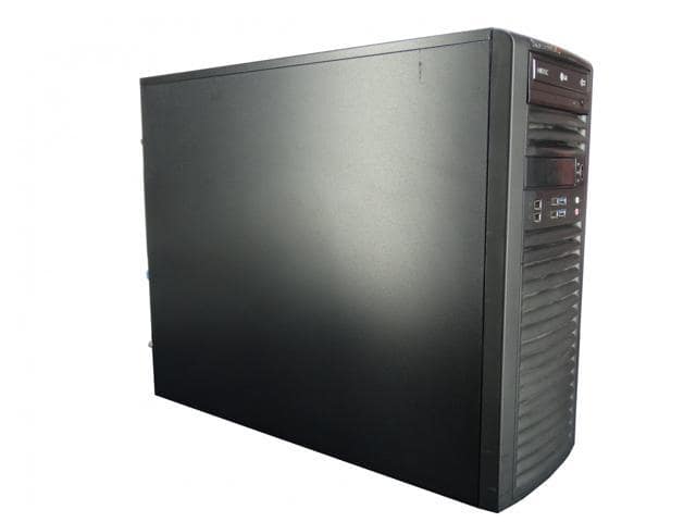 SuperMicro SuperWorkstation 7037A-i with X9DAi, 2x 2.4GHz 6-Core CPU, 1TB DDR3 RAM, 4x 240GB SSD, Quadro M4000 - ảnh 2