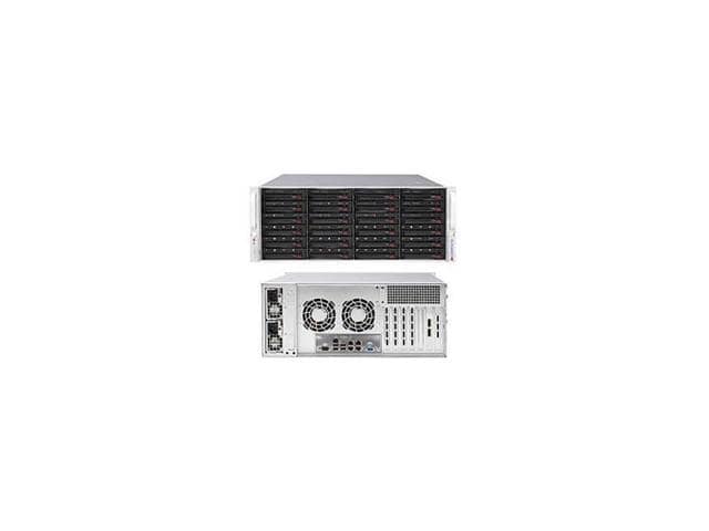 SUPERMICRO Rack SuperStorage Server Intel Xeon processor E5-2600 v3 family (up to 145W TDP ) 2133/1866/1600MHz ECC DDR4 SDRAM 72-bit SSG-6048R-E1CR24N - ảnh 2