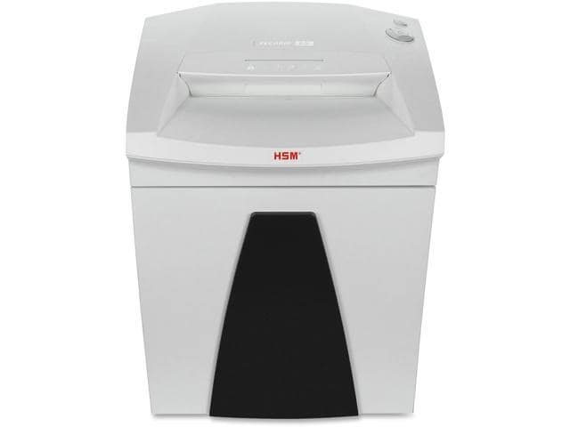 HSM 1803 Securio B26C Cross-Cut Shredder, 19 Pages per Pass – 14.5 Gal Capacity – Light Gray - ảnh 2