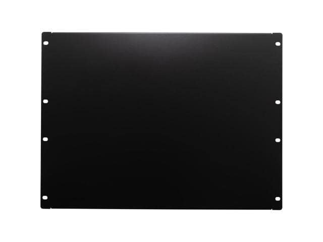Navepoint 8U Blank Rack Mount Panel Spacer For 19-Inch Server Network Rack Enclosure Or Cabinet Black
