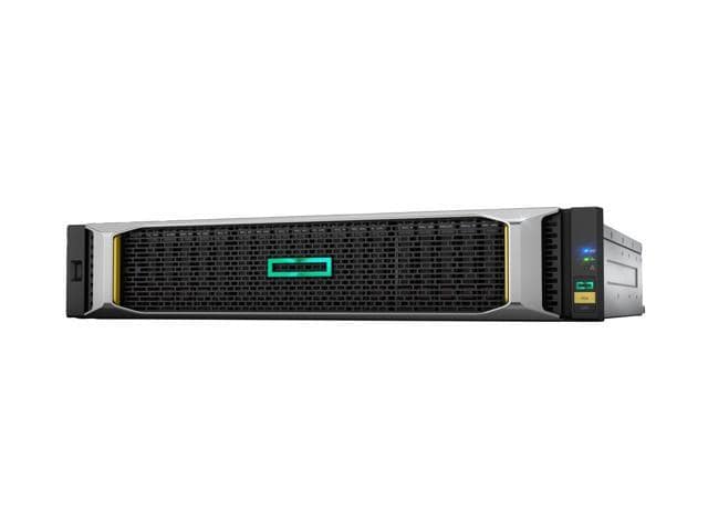 HPE Modular Smart Array 1050 Dual Controller SFF Storage – Hard drive array – 0 TB – 24 bays (SAS-3) – iSCSI (10 GbE) (e