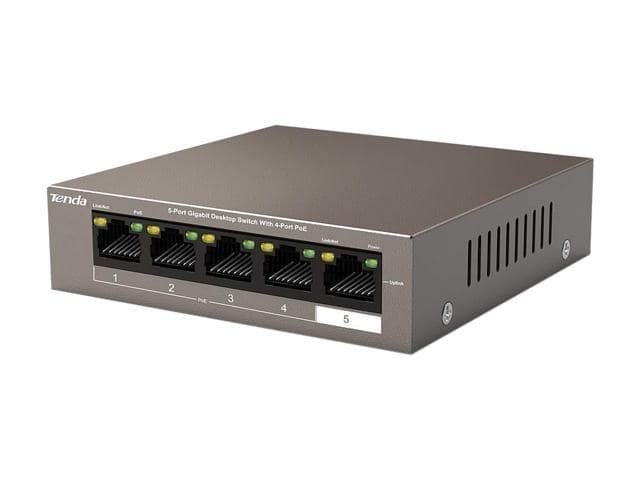 Tenda Tef1105p 5-Port 10-100 Mbps Unmanaged Switch - ảnh 2