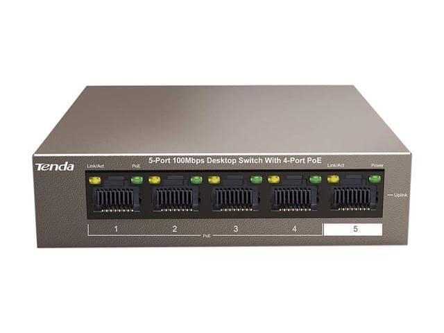Tenda Tef1105p 5-Port 10-100 Mbps Unmanaged Switch - ảnh 3