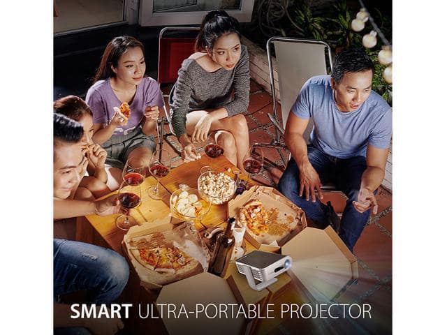 ViewSonic M1+ Portable Smart Projector with Auto Keystone Dual Harman Kardon Bluetooth Speakers and HDMI, USB Type C Inputs - ảnh 3