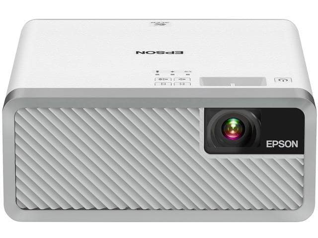 Epson EF-100 Mini-Laser Streaming Projector with Android TV – White