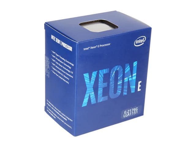 Intel Xeon E-2176G Coffee Lake 3.7 GHz LGA 1151 80W BX80684E2176G Server Processor Intel UHD Graphics P630 - ảnh 2