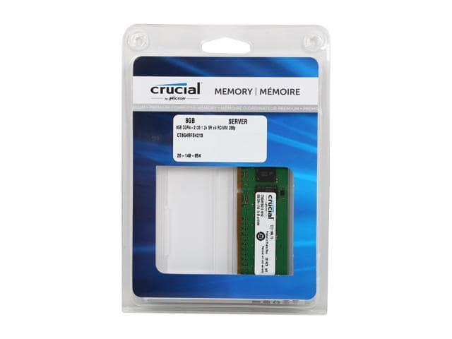Crucial 8GB 288-Pin DDR4 SDRAM ECC Registered DDR4 2133 (PC4 17000) Server Memory Model CT8G4RFS4213 - ảnh 3