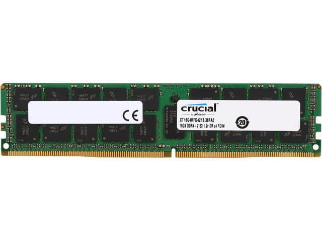Crucial CT16G4RFD4213 16GB 288-Pin DDR4 2133 Server Memory