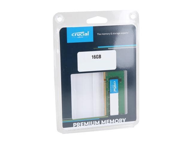 Crucial 16GB 288-Pin DDR4 SDRAM ECC Registered DDR4 2933 (PC4 23400) Server Memory Model CT16G4RFS4293 - ảnh 3