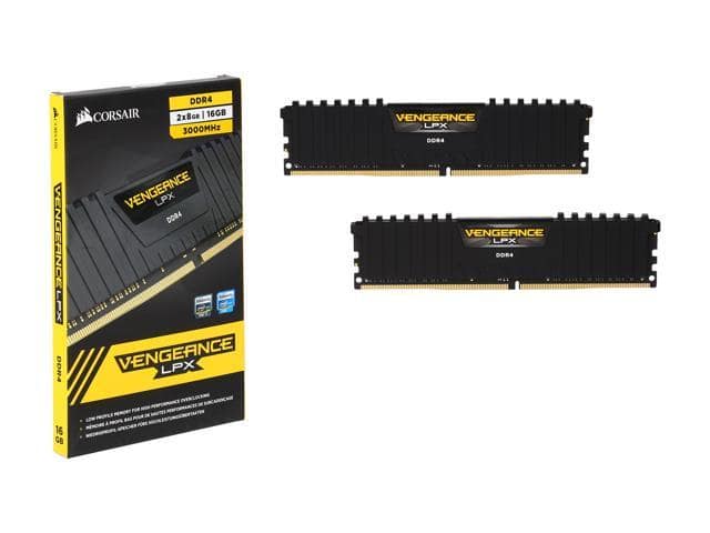 CORSAIR Vengeance LPX 16GB (2 x 8GB) 288-Pin PC RAM DDR4 3000 (PC4 24000) Memory Kit Model CMK16GX4M2B3000C15 - ảnh 3